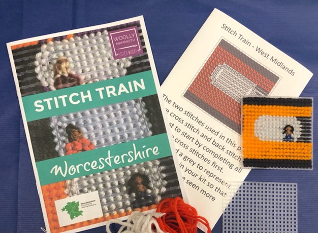Stitch train book image